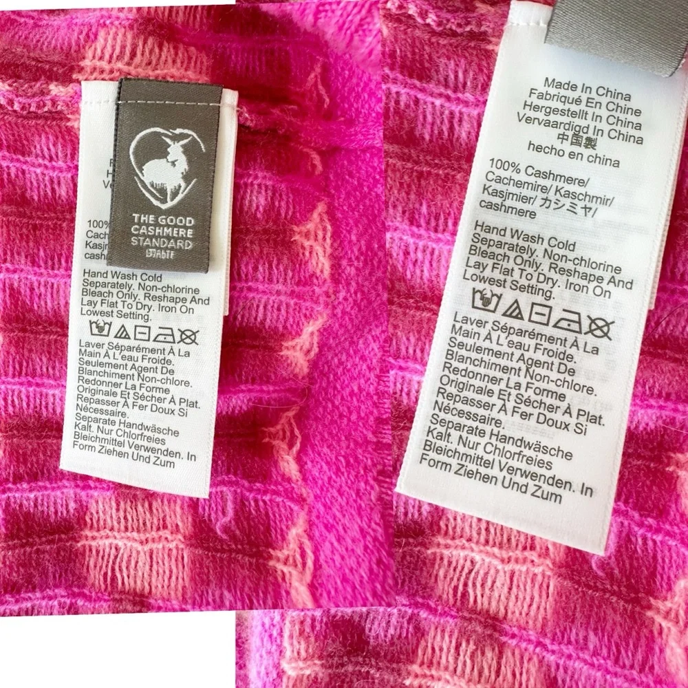 J. Crew • Cashmere Cropped Fair Isle V-neck Sweater - Picture 15 of 15